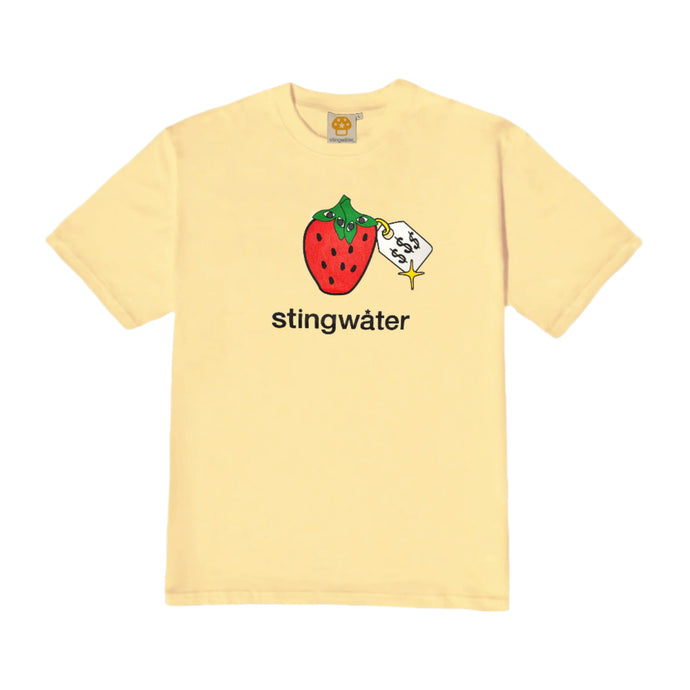 Very Speshal Organic Strawberry T-Shirt Faded Yellow