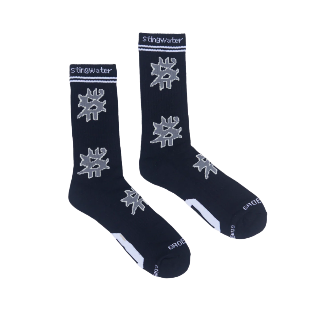 S Team Logo Sock Black