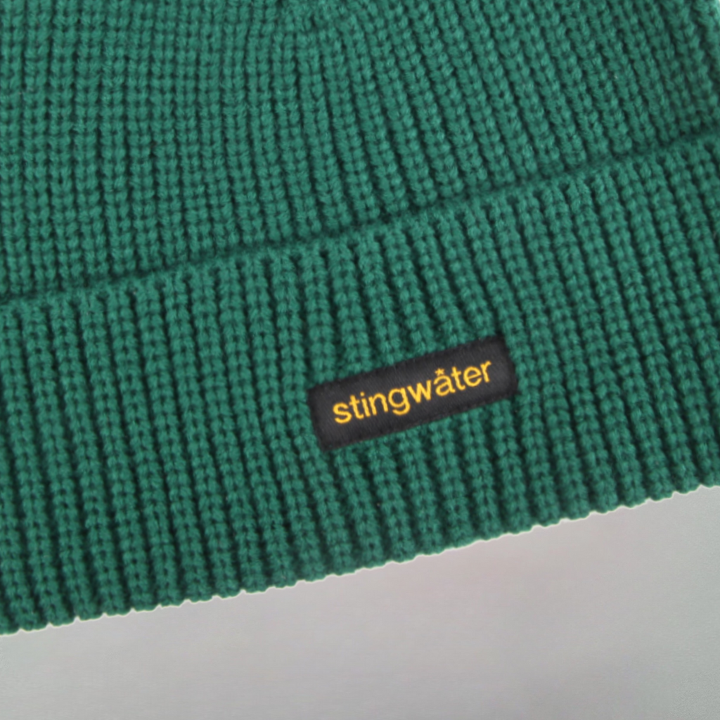 Skateboarding on Mushrooms Beanie Green