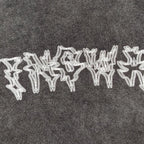 Stinger logo Acid Washed T-Shirt Gray