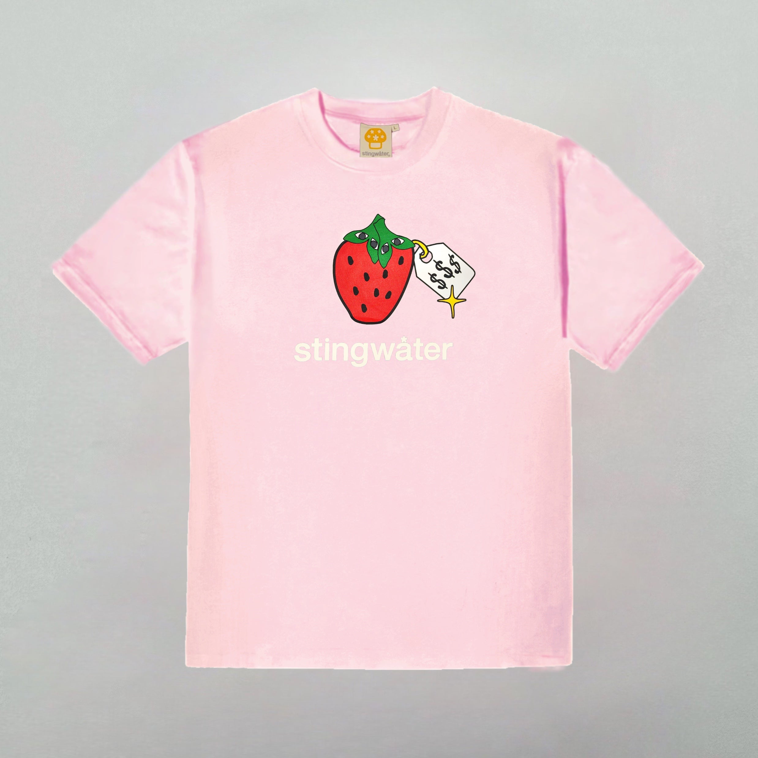 Very Speshal Organic Strawberry T-Shirt Pink