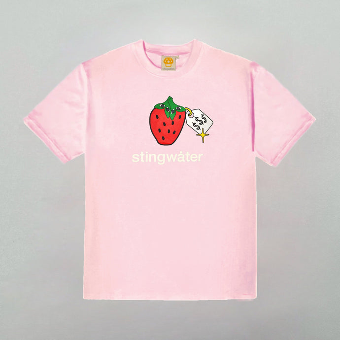 Very Speshal Organic Strawberry T-Shirt Pink