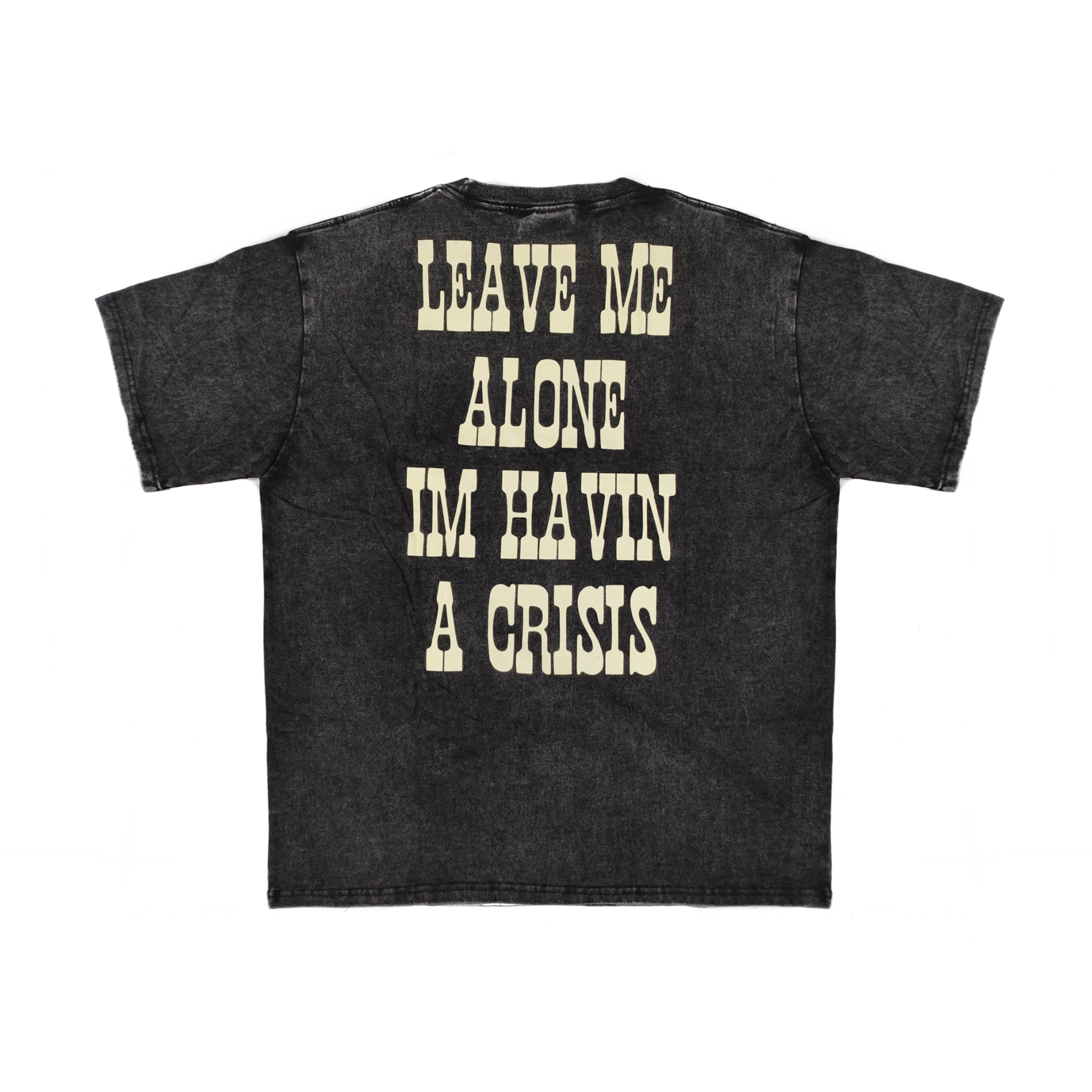 Western Crisis T-Shirt Acid Black