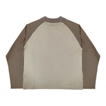 Load image into Gallery viewer, Moses Paneled Longsleeve T-Shirt Gray/Pink
