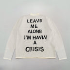 Emotional Support Dog Sweater White