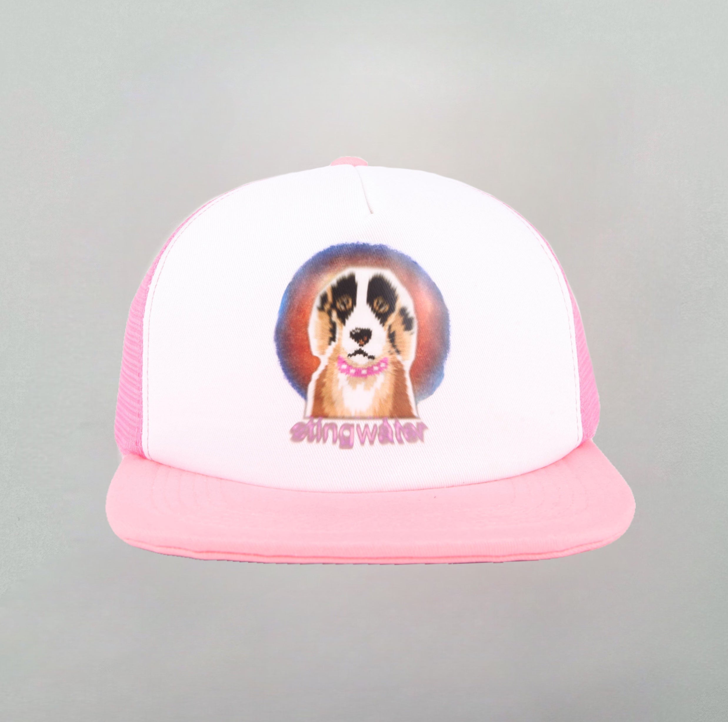 Emotional Support Dog Trucker Hat BB Pink