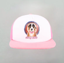Load image into Gallery viewer, Emotional Support Dog Trucker Hat BB Pink
