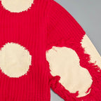 Mashroom Sweater Red