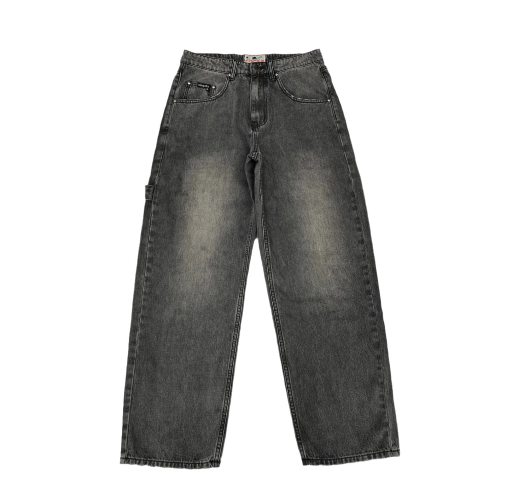 Stingwater Moses Jeans in Acid Black