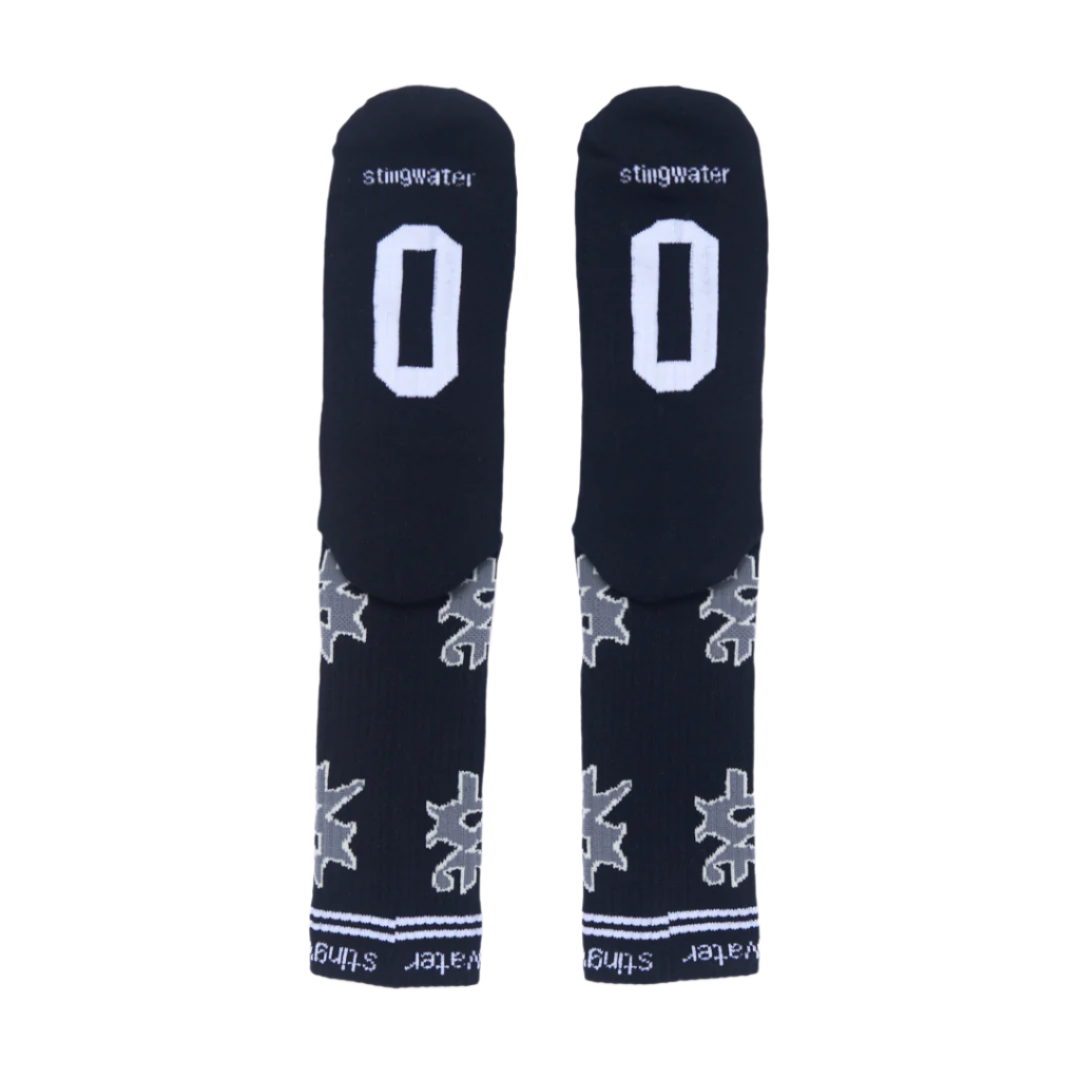 S Team Logo Sock Black