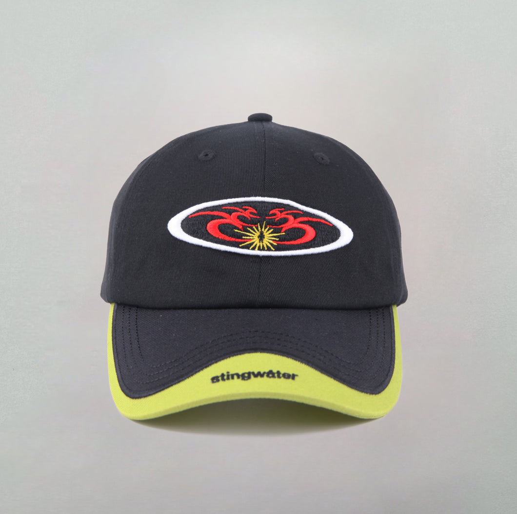 Moses Y2K Hat Black/Lime