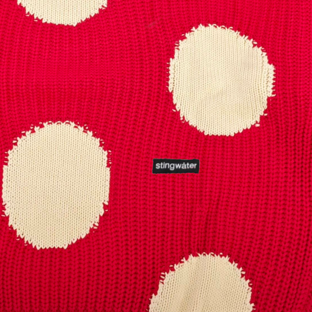 Mashroom Sweater Red
