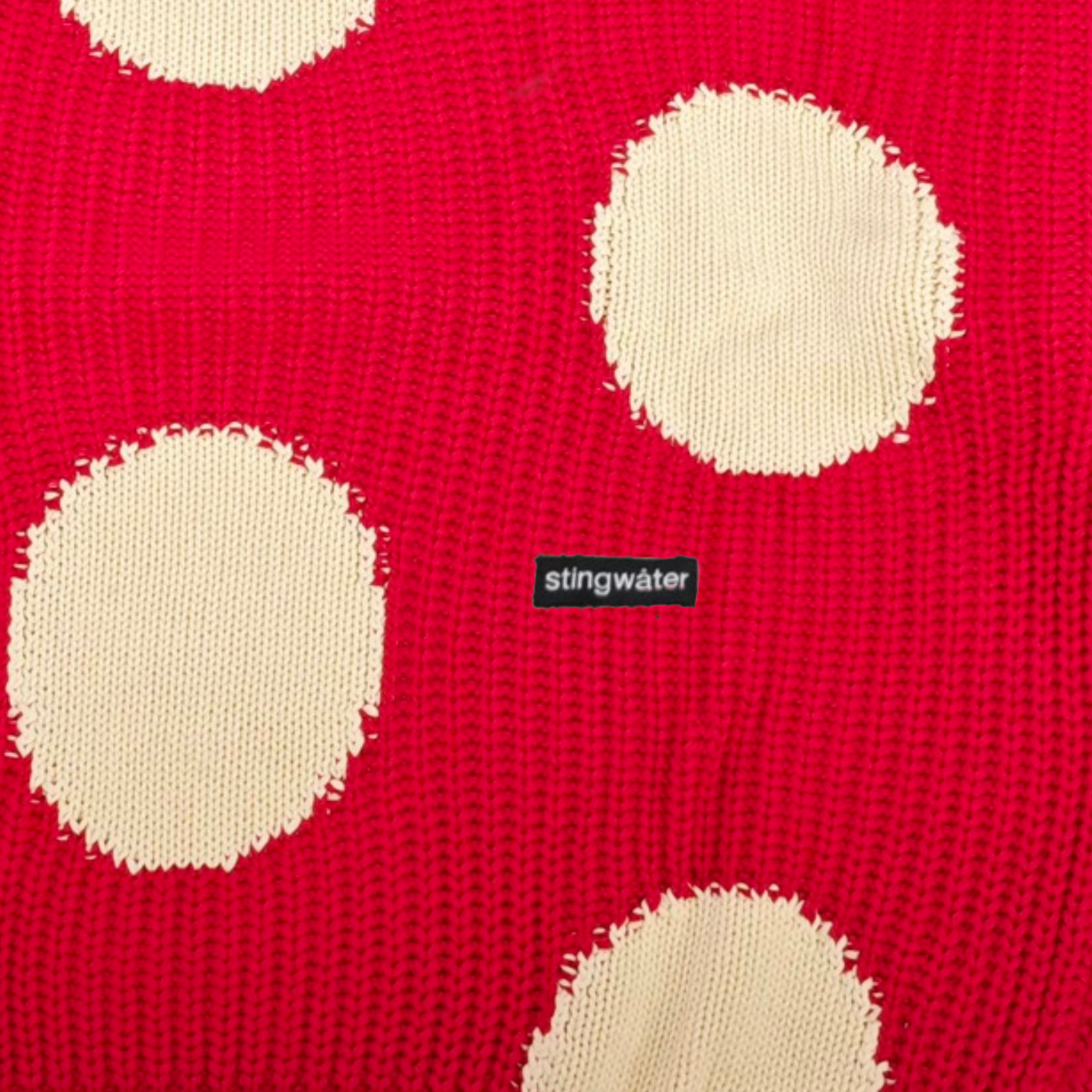 Mashroom Sweater Red