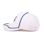 Racing S Logo Hat White/Blue