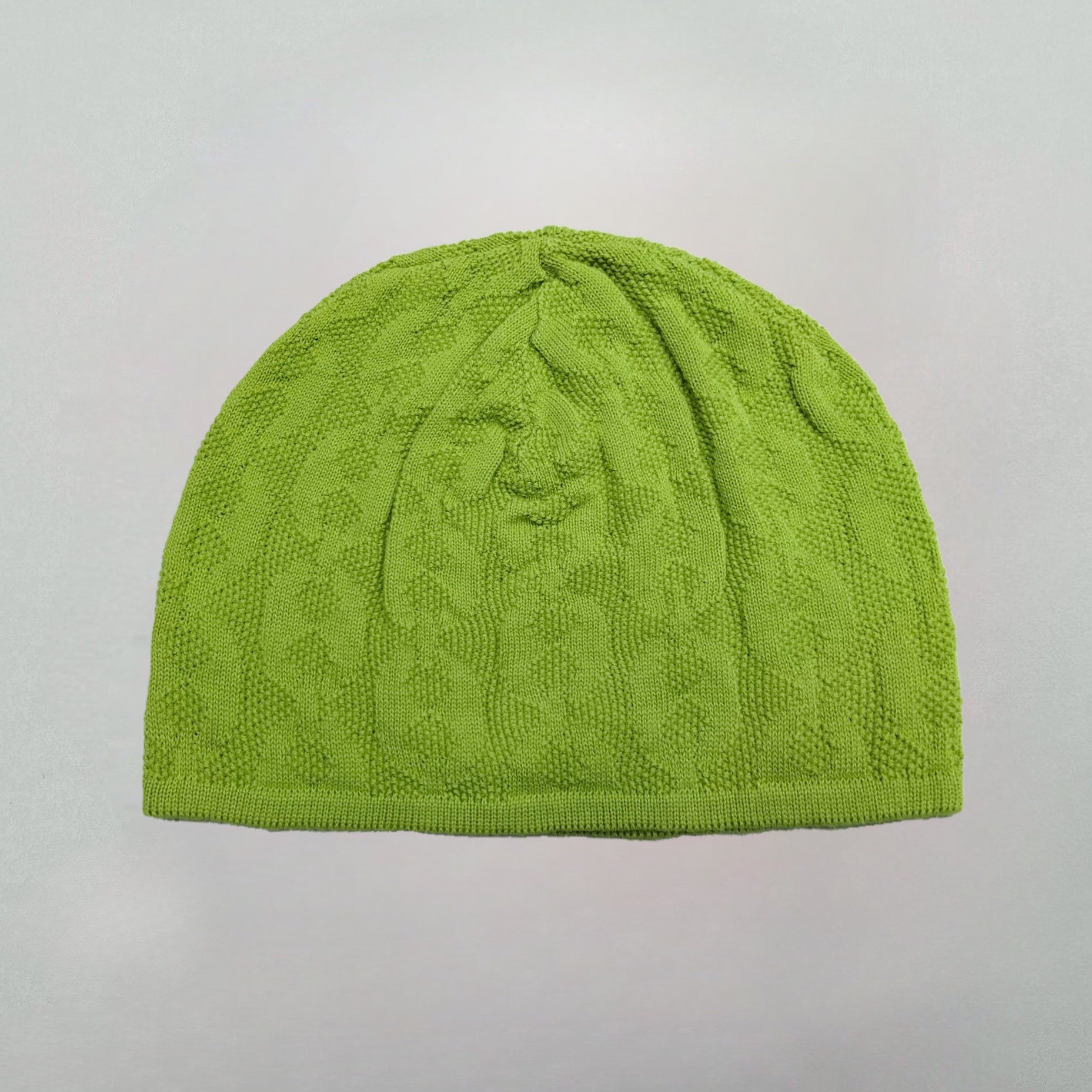 Moses Chain Beanie Lime Green