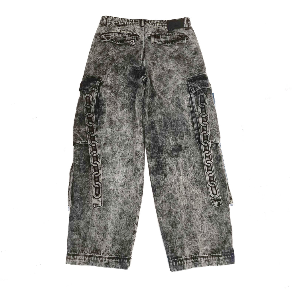 Red Sea Cargo Jeans Black (With Chain)
