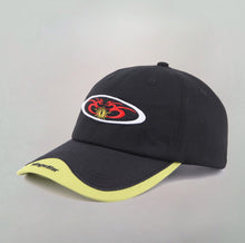Load image into Gallery viewer, Moses Y2K Hat Black/Lime
