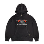 Stingwater Moses Full Zip Hoodie Black