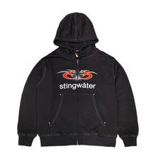 Load image into Gallery viewer, Stingwater Moses Full Zip Hoodie Black
