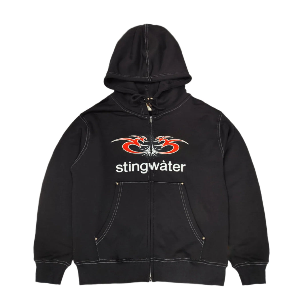 Stingwater Moses Full Zip Hoodie Black