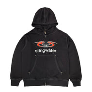 Stingwater Moses Full Zip Hoodie Black