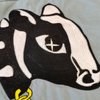 Cow Head Work Jacket Blue