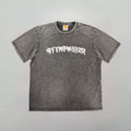 Stinger logo Acid Washed T-Shirt Gray