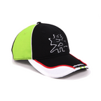 Racing S Logo Hat Black/Green/Red