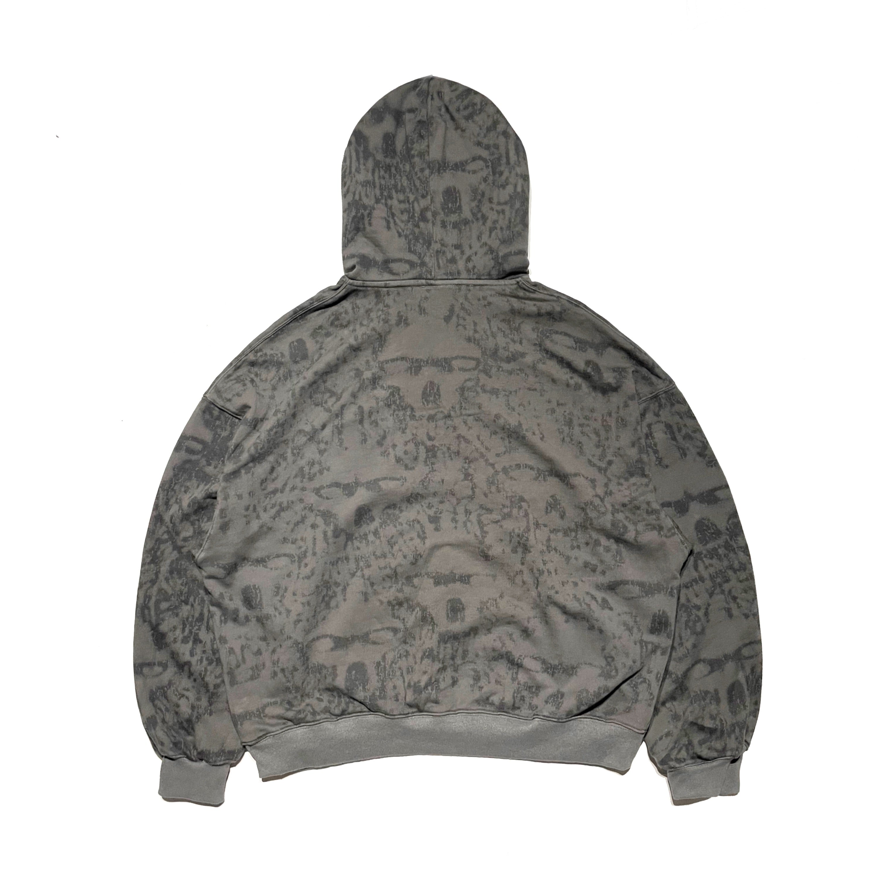 Stingwater Wreck Pack Ego Death Hoodie in Metal Gray