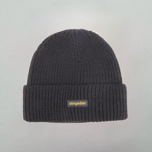 Load image into Gallery viewer, Skateboarding on Mushrooms Beanie Black
