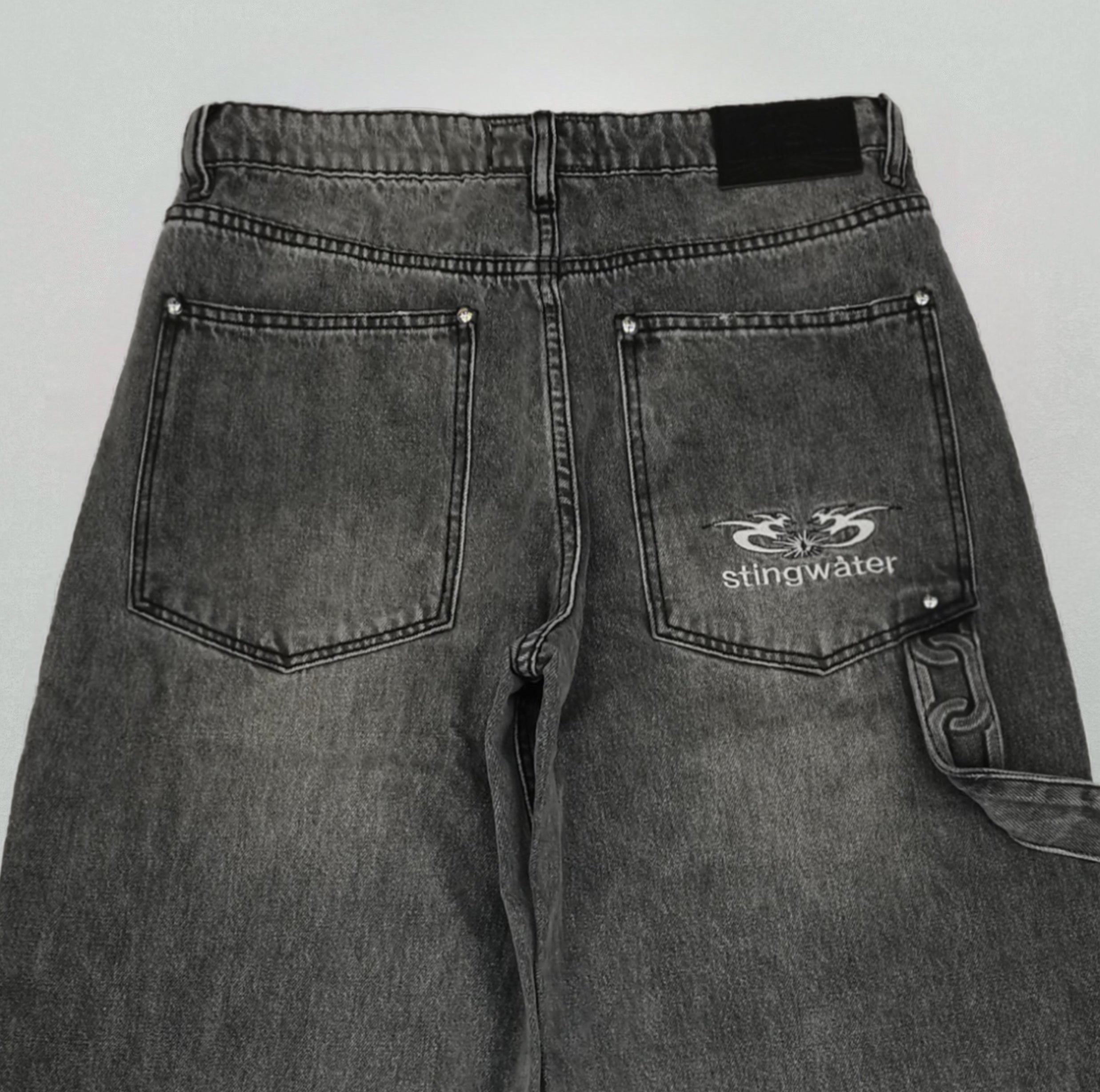 Moses Jeans Acid Black