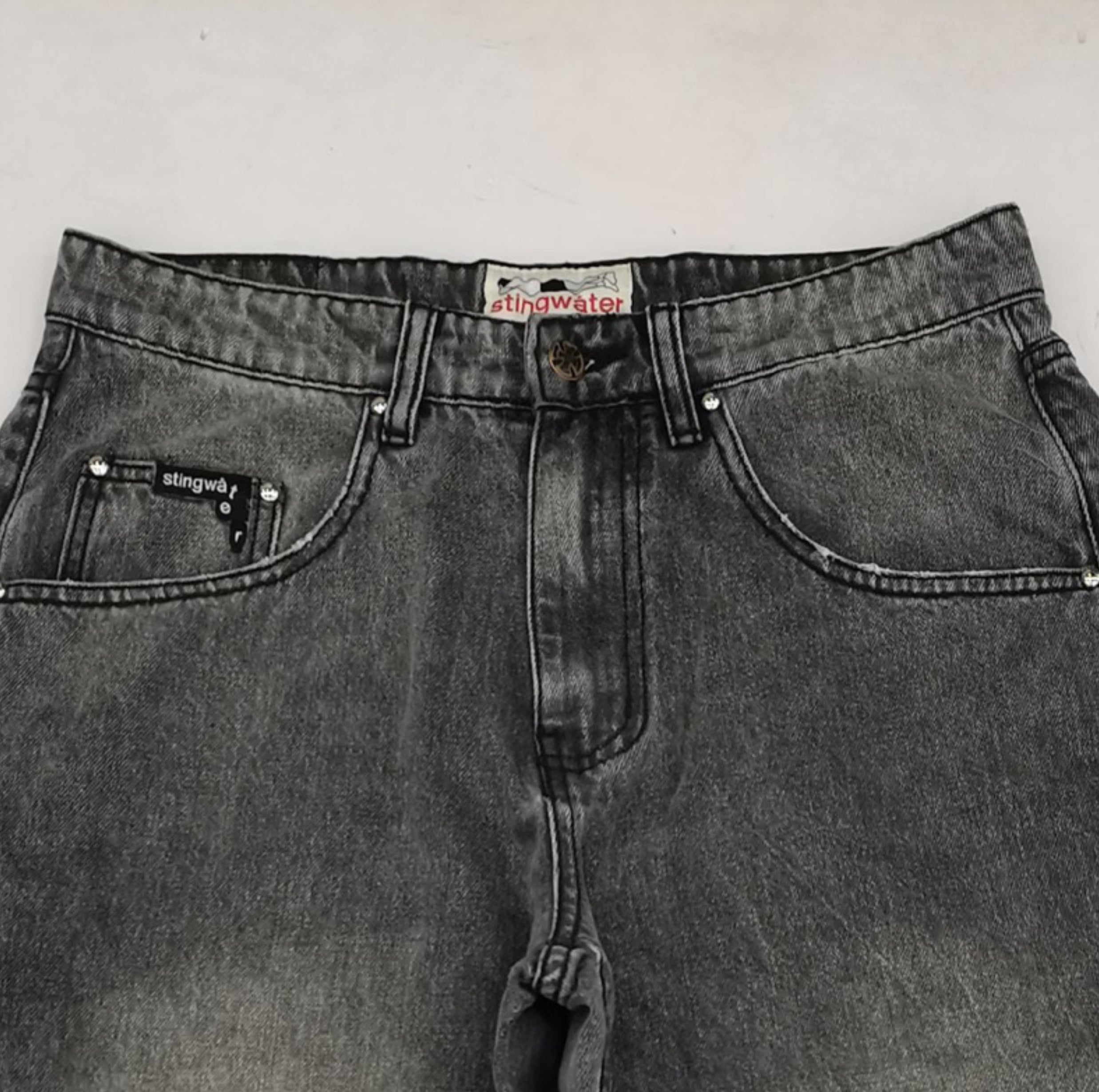 Moses Jeans Acid Black