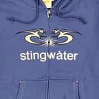 Stingwater Moses Full Zip Hoodie Navy