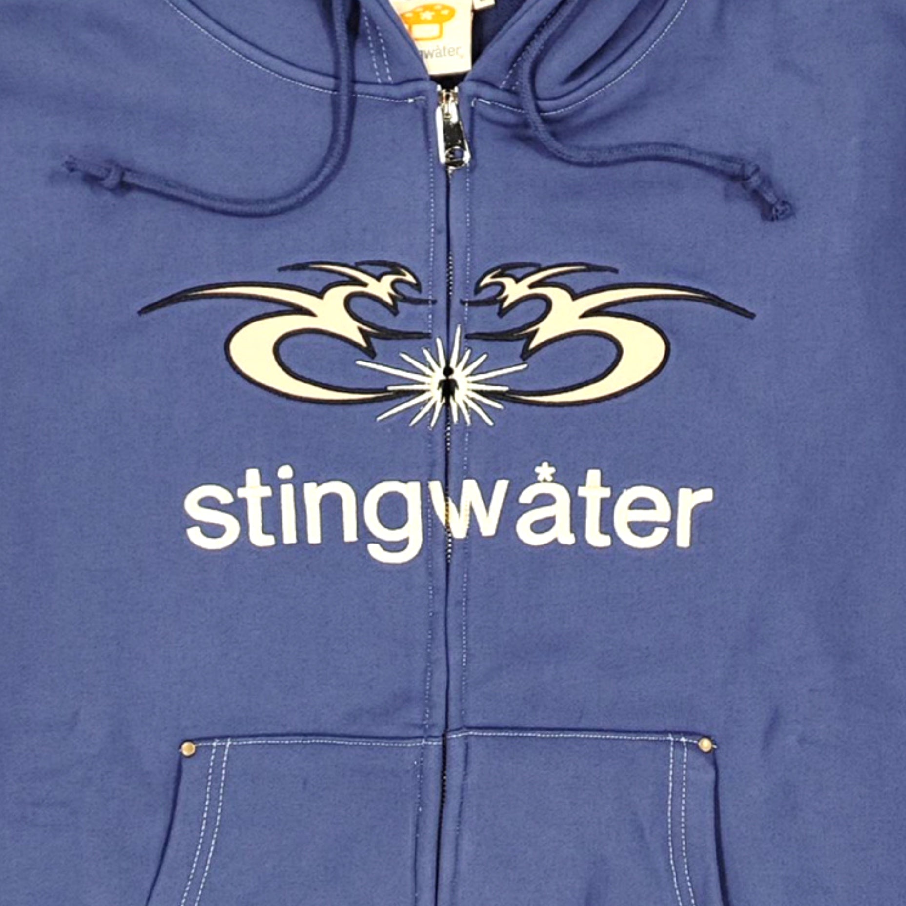 Stingwater Moses Full Zip Hoodie Navy