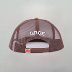 Emotional Support Dog Trucker Hat Brown