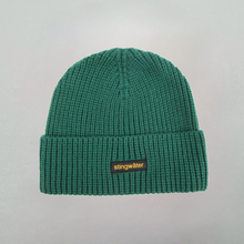 Load image into Gallery viewer, Skateboarding on Mushrooms Beanie Green
