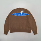 Groe Team Cardigan Sweater Brown