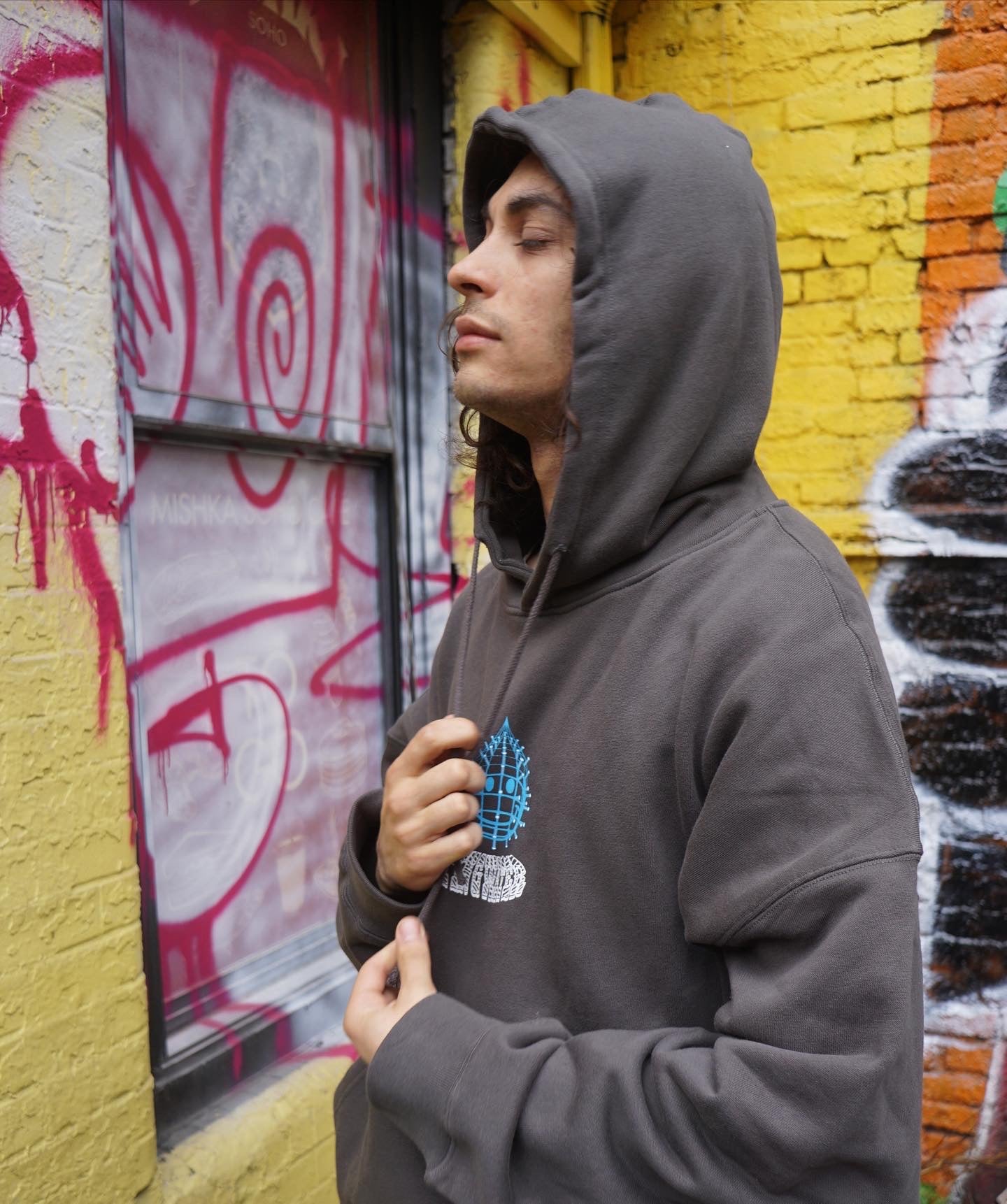 Stingraiser Hoodie Metal Gray