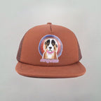 Emotional Support Dog Trucker Hat Brown