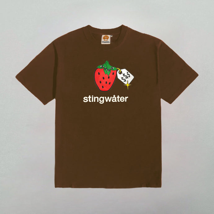 Very Speshal Organic Strawberry T-Shirt Brown