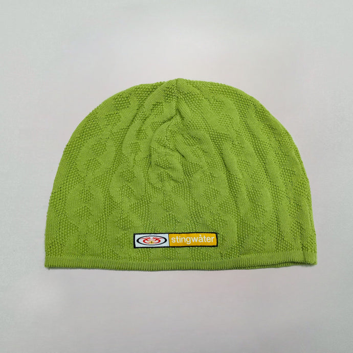 Moses Chain Beanie Lime Green