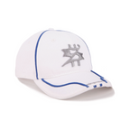 Racing S Logo Hat White/Blue