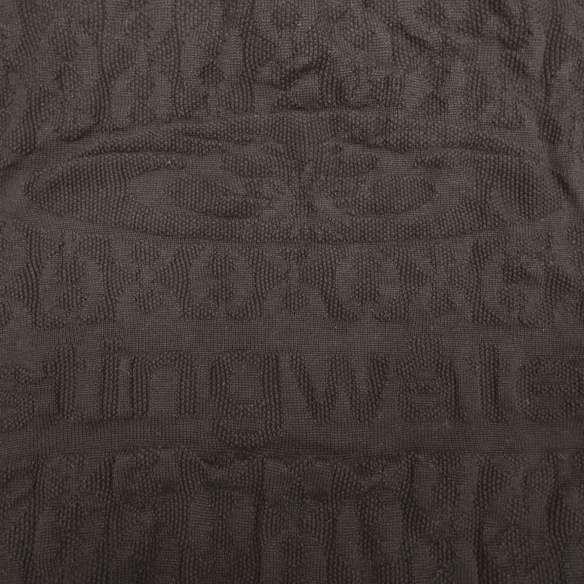 Moses Chain Knit Sweater Vest Black