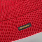 Skateboarding on Mushrooms Beanie Red