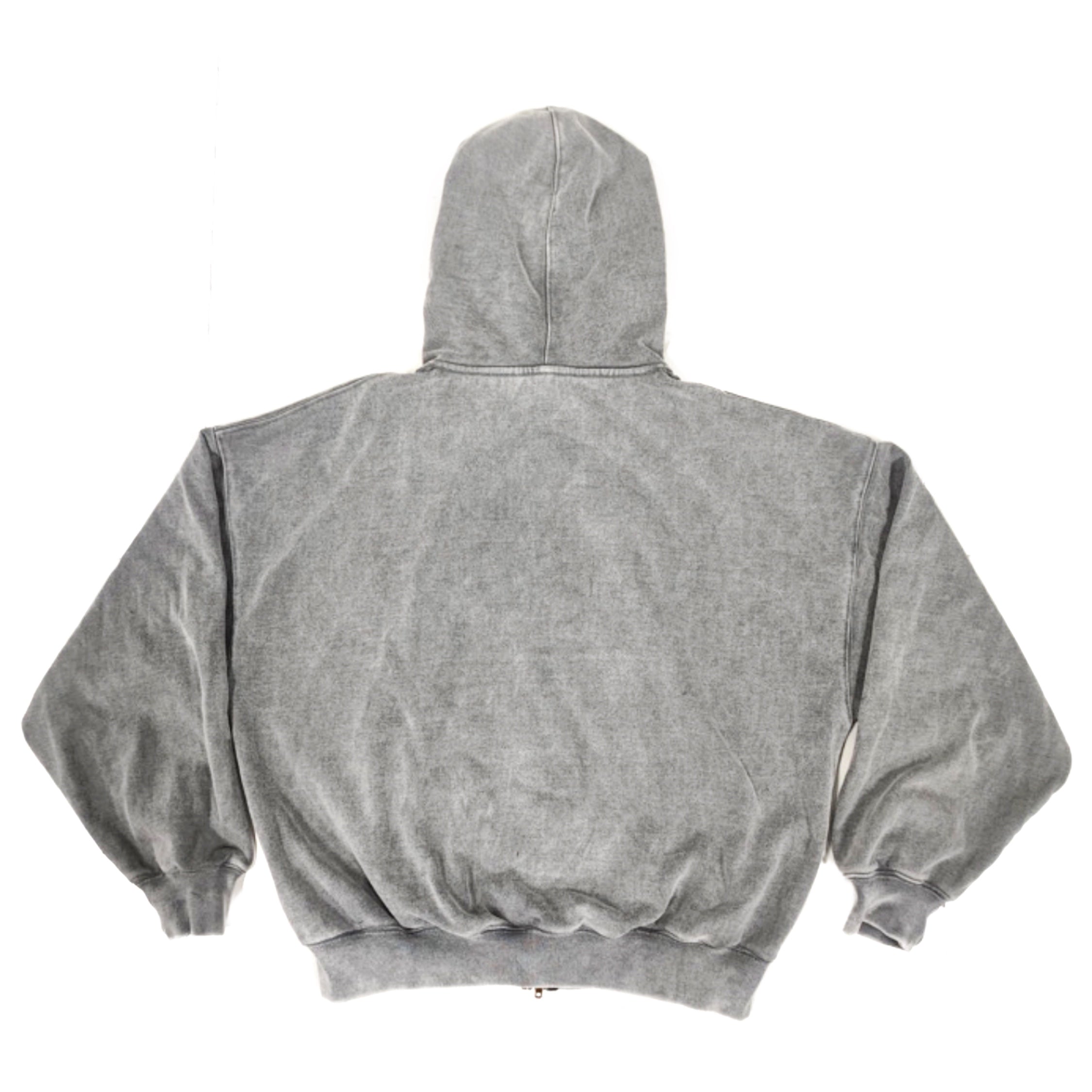 Moses Zip Up Hoodie Acid Gray – stingwater