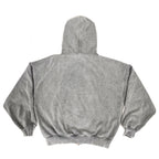 Moses Zip Up Hoodie Acid Gray