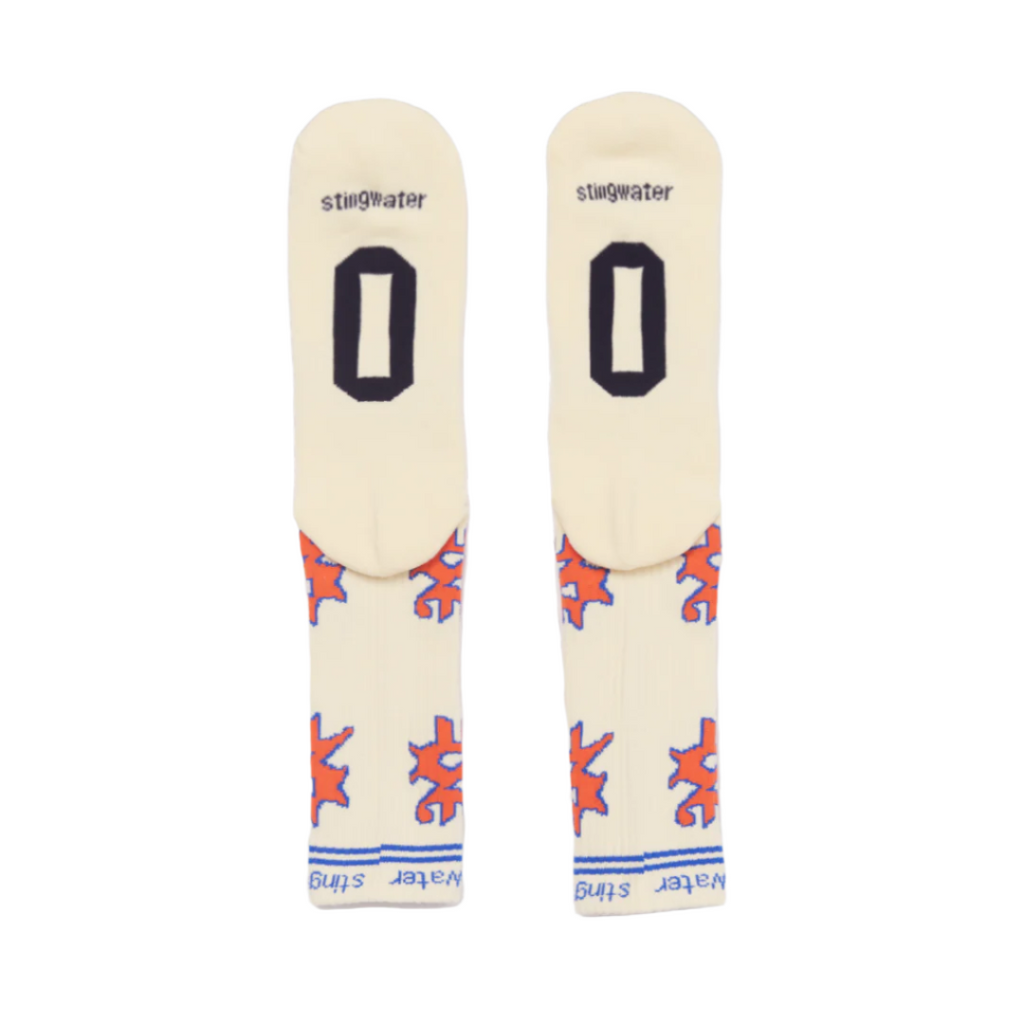 S Team Logo Sock Off White