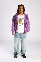 Infinity Tiger T-Shirt Pink Ringer