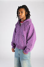 Load image into Gallery viewer, All Star Zip Up Hoodie Acid Purple
