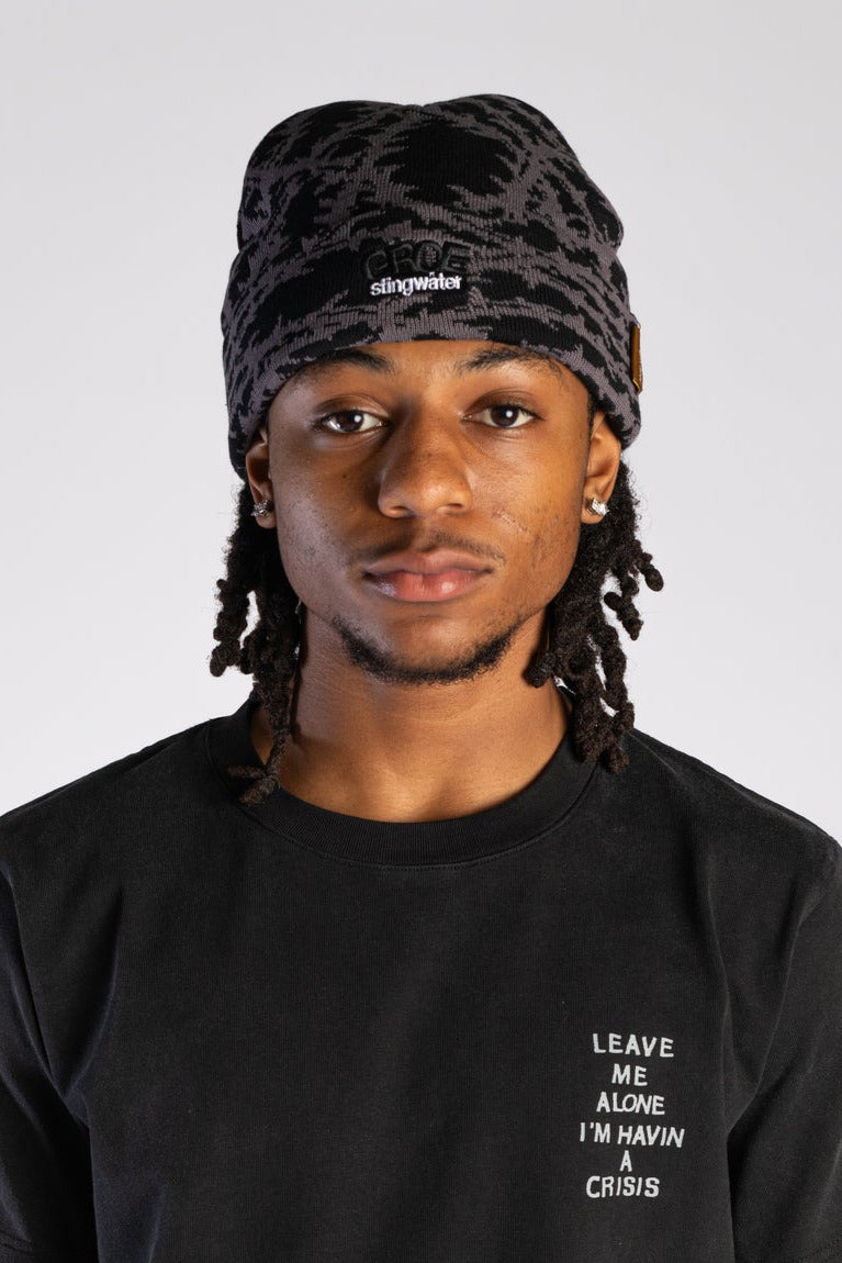 Thorn Beanie Black/Grey